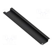 PA-GLAX1M-AL-20M Profiles for LED modules; black; L: 1m; GLAX MINI; aluminium TmK0azBDNlR282ZX7C5pP8AYGbDP0rOkdZwgTwmzEmk