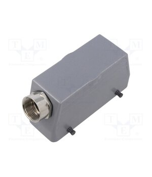 19113000 Enclosure for connectors: HDC; size H-B 24; for cable; angled -VAceiOLKA66Tte7TByhoaumF1O2t9TQf3WGwvwOxIc