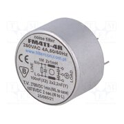 FM411-4R Filter: anti-interference; 250VAC; Cx: 100nF; Cy: 2.2nF; 0.5mH; THT 0newhiTmub_Gnp2a6H-NMW-f9ALraXM7tGCxswNxVyw
