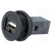09454521903 USB socket; 22mm; har-port; -25÷70°C; Ø22.3mm; IP20; black Ueaj6VqEzuz97fWJqZbOxRHmsFp0RGGH12KcZL6a4k8