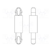 8G806V40129 PCB distance; polyamide 66; L: 3mm; latch/latch; natural; UL94V-2 -izg94jyQSBxhvIqYEEHNnFjMk4BOZg3vfTusGbWtLY