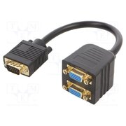 CC-VGAX2-20CM Device: VGA splitter; black; 0.2m GXTKhArxR8sVnUFwceG6Pf4KW2z1TvkcyZqlHjoAcQ0