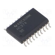 SN74HC374DWR IC: digital; D flip-flop; Ch: 8; SMD; SO20; HC; OUT: 3-state jU2PqVmJ4MJxsY4Ams73uDG2HDcEg2WSgYKXJ9nxpm0
