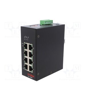 112036-1001 Switch Ethernet; unmanaged; Number of ports: 8; 9÷57VDC; RJ45; DRL abFllNIWUcFJ82AxWUDAja9v2Nrpiy5ZW1a8M08RtTM