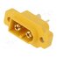 XT60E1-M / XT60E-M Connector: DC supply; socket; male; XT60; 30A; 500V; PIN: 2; straight nrNPPfzSxIiOeJpH1IJzGLUbGg7DZsyQZMK0o-OaYmM