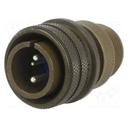 97-3106A-16-9P Connector: circular; plug; for cable; PIN: 4(2+2); male; soldering FR7OXYmd6wuHSngDiErp4-7KIi12ljQiqCBrJflWWa4