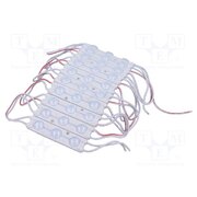 MW-MLD-2835-3G-LENS LED; green; 720mW; 36lm; IP67; 160°; No.of diodes: 3; -25÷55°C; 2835 b1Fh2lkZaMg8YeQjIgvTU3avJR1dMta89kaf2CdJjsM