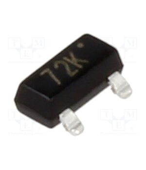 2N7002K-TP Transistor: N-MOSFET; unipolar; 60V; 340mA; 350mW; SOT23; ESD OwlWue1Y5XJ6xJ3tQypQ_L7GQFyDFbXYkRwkeXulY6o
