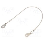 GN 111.2-320-C-TR Retaining cable; with 2 mounting tabs; Plating: PVC; 320mm iwqefT7pXKmQoCa_5h2nt7-vCaiCMGyELgGfoqaGJhA