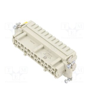 09330242776 Connector: HDC; contact insert; female; 16A; 500V; Han® ES; PIN: 24 0fdZxA6afm6DlvGeX4LDNYbq5nVvW2QjiFgWPnYHBbg