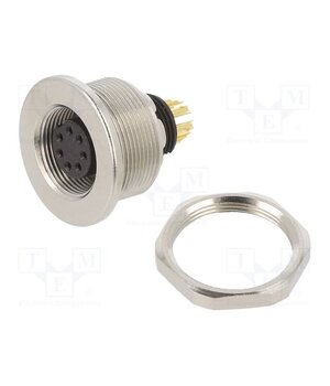 09 0424 00 07 Connector: M9; socket; female; Plating: gold-plated; 125V; 1A; IP67 2EO5S9_92Q25yiFsdgv03OwL83x1TwL5uatONbSn--k
