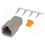 S-DTP 04-4 P Connector: wire-wire; plug; male; DTP; PIN: 4; IP68; for cable; 25A WUb3Ww6e1IEmDblVMnK1RTOGszO25DlugHmeqZDw_Io