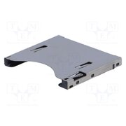 104D-TCA0-R06 Connector: for cards; SD; push-push; SMT; gold-plated xtH_YddTXzbsvOjHiApFzqaCMWMX03DAhzebwtUH_Gs