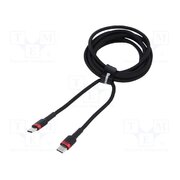 CATKLF-AL91 Cable; High Speed,USB 2.0; USB C plug,both sides; 2m; black; 100W 0izElimNGG4UST8lUJEkRg9rccUCfr1xn92f05PBuwM