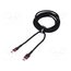CATKLF-AL91 Cable; High Speed,USB 2.0; USB C plug,both sides; 2m; black; 100W 0izElimNGG4UST8lUJEkRg9rccUCfr1xn92f05PBuwM