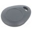 ART13530 RFID pendant; Transponder: Mifare Classic; plastic; grey; 125kHz RaMqLL7r6YwvpyS4qt4Xz3MDZa22FHIeY195jlgJfSw