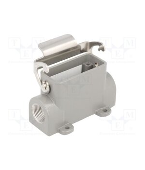 93601-1126 Enclosure for connectors: HDC; size 10A; with latch; angled; M20 er6YJDtjtyvoB7CeNaJf7fNUbIpN2ymaJBq0nj1QGK0