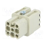 09210072732 Connector: HDC; contact insert; female; 10A; 250V; Han® D; PIN: 8 BcWP1FwLMK0tPzprrAj3I0VXGADFnDRe89PAGZLN17o