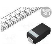 B240A-E3/5AT Diode: Schottky rectifying; SMA; SMD; 40V; 2A; 13 inch reel PV7pZg9EfT2T_wS19rNU4L4J00f0MPVDy7wNswuD5BI