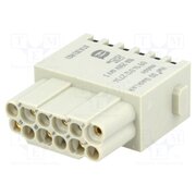 09140122734 Connector: HDC; module; female; 10A; 250V; Han-Modular®; PIN: 12 0YUK-YhkqB44oOFsgKrBTb5XOVGbW75gVvDrOT-aP0E