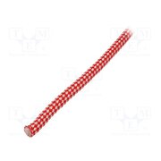 IRPP10W/R025 Rope; polypropylene; Ørope: 10mm; L: 25m; with a core; white-red CzS37lVvdiQsPPRVIktTKH5mJYNtMKKpbP25m7W7Vz4