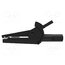 SAK 6715 NI / 2 / SW Crocodile clip; 10A; 600V; black; Grip capac: max.8mm; 15mΩ f8olnyfZtKp6NqCLPY3uqlpb1LRlRh12cNMpWZTfpEA