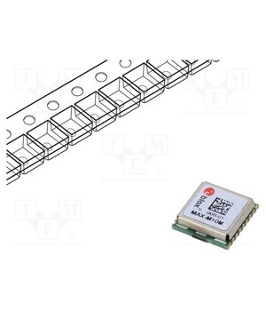 MAX-M10M-00B Module: GPS/BEIDOU; SMD; -40÷85°C NG6fNUzqUZYFg3YIuWzKe9Q4aJdmZSsiYFdnAQpcb10