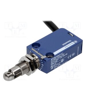XCMD21F2L1 Limit switch; NO + NC; 6A; max.250VAC; max.250VDC; cables; 1m; IP66 wpOsE8tYXyqpIJ9Ykv98HikpiDlGbgUDQ9NeOnDWMBA