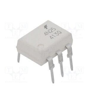 4N25M Optocoupler; THT; Ch: 1; OUT: transistor; 0.85kV; CTR@If: 20%@10mA juGlpz7t85t7uLIYSGVLX6KiOP-RORWJozdtIHnX4dE