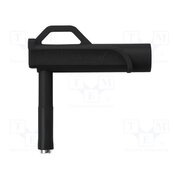 AWMG 7858 NI / 6.6 / SW Measuring tip; 4A; black; Tip diameter: 6.6mm; 3mΩ sURynQcRwsgZGzLtDiWRAoz8TU0uH41LWWRgQeGr5D4