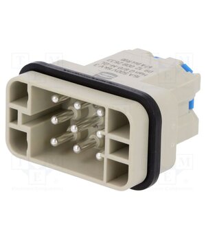 09120082633 Connector: HDC; contact insert; male; 16A; 500V; Han Q; PIN: 9; 8+PE kjCSXhq5VOiSJUUg6hId1A1WDZZJamHxFjG5jGPJzlk