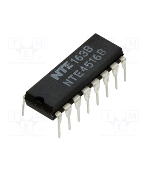 NTE4516B IC: digital; binary up/down counter; Ch: 4; IN: 4; CMOS; THT; DIP16 XNxRyq4oA2ud06xNTe2P-SN7fdreOXn-YCIuXtMoyHM