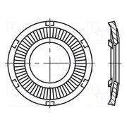 3353160 Washer; round,externally serrated; M3; D=6mm; spring steel NNjmLXvAKX9ErmtFCUygwhKcsrww81F7z6W396x0DYI