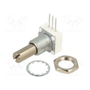 14910F0GJSX10103KA Potentiometer: shaft; single turn; 10kΩ; 1W; ±10%; 6.35mm; THT; 149 FkeNXIq3kberfONO9iiR4F8OaLzKo9j-9gCePqfTi4o