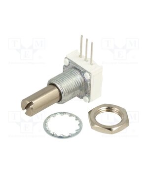 14910F0GJSX10103KA Potentiometer: shaft; single turn; 10kΩ; 1W; ±10%; 6.35mm; THT; 149 FkeNXIq3kberfONO9iiR4F8OaLzKo9j-9gCePqfTi4o