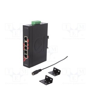 LNX-500AG-T Switch Ethernet; unmanaged; Number of ports: 5; 12÷48VDC; RJ45 wGrSM2BQPUxz92ETsI7gqdxFjBhhCWaB8mmtI2E_nVw