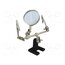 HH-391A PCB holder with magnifying glass; Ø60mm; third hand CT2qzPW4qWwxbX9CKmbI7JqxQCwbphj7YUdvYVToK9o