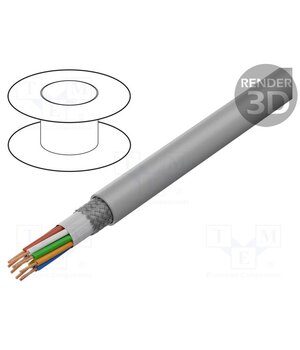 49925 Wire: control cable; SUPERTRONIC® 310-C-PVC; 10x0.14mm2; grey p4YNaQhkJSeIsTPB9hs3DZ7t6eyCa331g51emH2Fmgc