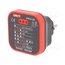 UT07A-EU Tester: power socket; LEDs; 50÷60Hz; 230VAC w7X-OBIXSKDvqU9cbbO2T47Nt9plv0Wl6tnBBCyST-I