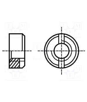 1170007 Nut; round; M3; 0.5; A1 stainless steel; BN 1413; DIN 546 _LjaIGP33n09oJC8LvCYTEdmmZcgFMKCdPZwJxRXVJw