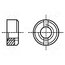 1170007 Nut; round; M3; 0.5; A1 stainless steel; BN 1413; DIN 546 _LjaIGP33n09oJC8LvCYTEdmmZcgFMKCdPZwJxRXVJw