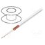 RG59 FLEX WHITE Wire: coaxial; RG59-flex; stranded; OFC; 0.22mm2; PVC; white; 2kVAC 40sT464CSJJBR4Dt8x5caJOIJ6PzlfM4XCbkGgZixlY