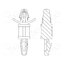 8G813V41556 PCB distance; polyamide 66; L: 34.9mm; latch/latch; natural uE57vnIqzhUWwm8G1PaVGtFvKOSLXggbjYIg45U-XSA