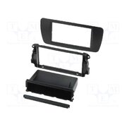 281328-06-2-0 Radio frame; Seat; 2 DIN; black nit (AN1) eeOjMW3MHbbnd5B0YLyEM1CzpgmeEjcphG9_uOVTpxc