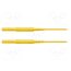 HSPL 8568 / AWG16 / 150 / GE Test lead; 6kVDC; 6kVAC; 16A; banana plug 4mm,both sides; yellow b8IKSwQNx9RBwghUr-p482ITD8v5Z_LxsoJclgTD20Q
