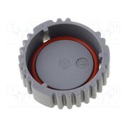 AHDC-16-9 Socket cover; PIN: 9; grey; AHD xGix7L83YzovzdwXQFlAvGIYERWoFVjgiR7m-8EImRI