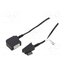 50243 Cable: telephone; TAE F socket,TAE F plug; 6m; black; PVC SYiUfBCPmIFZ1CwraEyJ5fCFU4PM5b8Pj2uAqYLoRS0