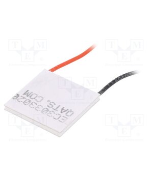ATS-TEC30-33-020 Module: Peltier; 15.4V; 4A; 30x30x3.3mm; 35.6W; ceramics; 20AWG Ru9HpvhBCtW8A5hrfXFQzwxdhXGOMa3cnteCtQqBmY0