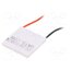 ATS-TEC30-33-020 Module: Peltier; 15.4V; 4A; 30x30x3.3mm; 35.6W; ceramics; 20AWG Ru9HpvhBCtW8A5hrfXFQzwxdhXGOMa3cnteCtQqBmY0