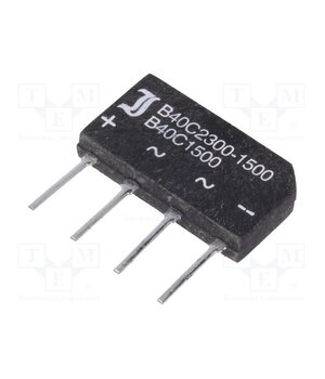 B40C1500A Bridge rectifier: single-phase; Urmax: 80V; If: 1.5A; Ifsm: 50A QRns2kLSB-EpVbxCGQbLb4cH8PTavQ90_giDjNDdWzw